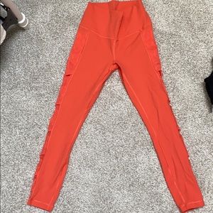 Lululemon Mesh Side Detail Leggings